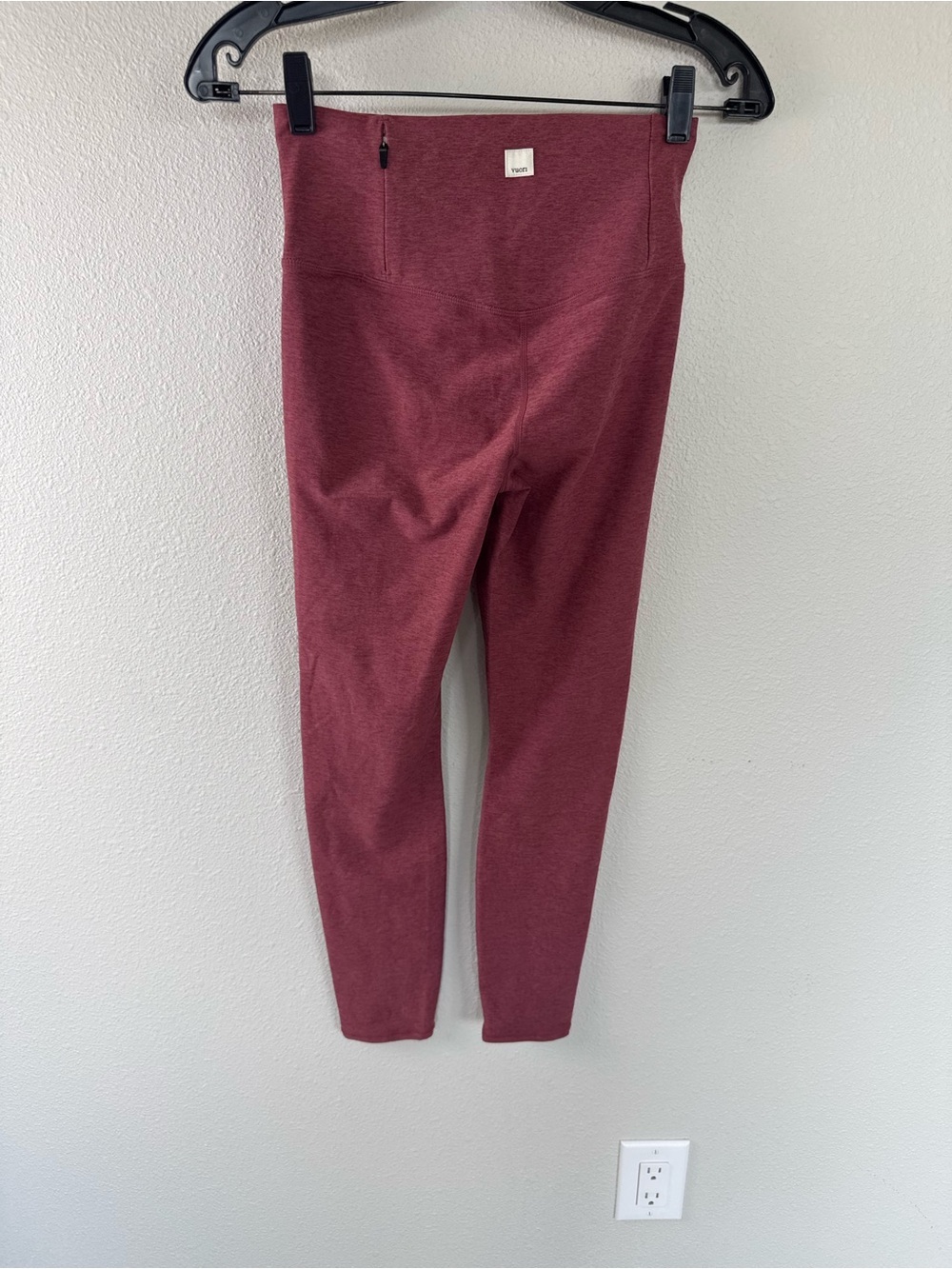 Vuori Clean Elevation Legging Hazelnut Heather Pink Activewear Women’s Small - Picture 5 of 13